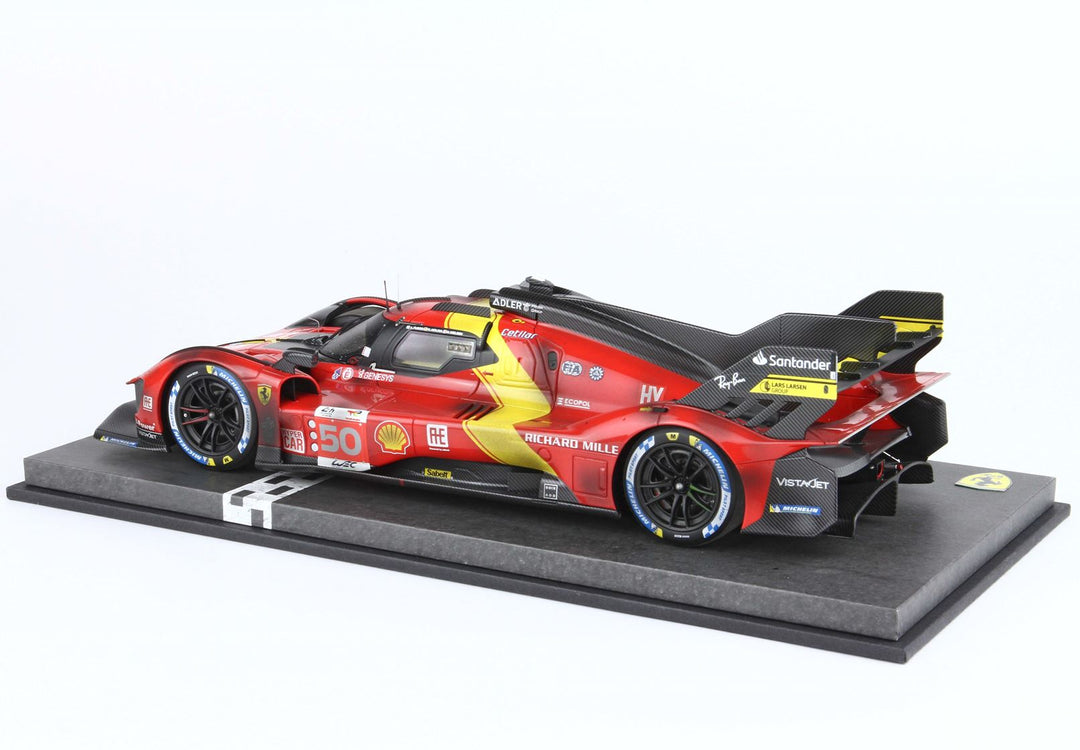 [Preorder] BBR 1:18 Ferrari 499 Le Mans Car N. 50 2023 End Of Race Limited Edition P18236DIRTY