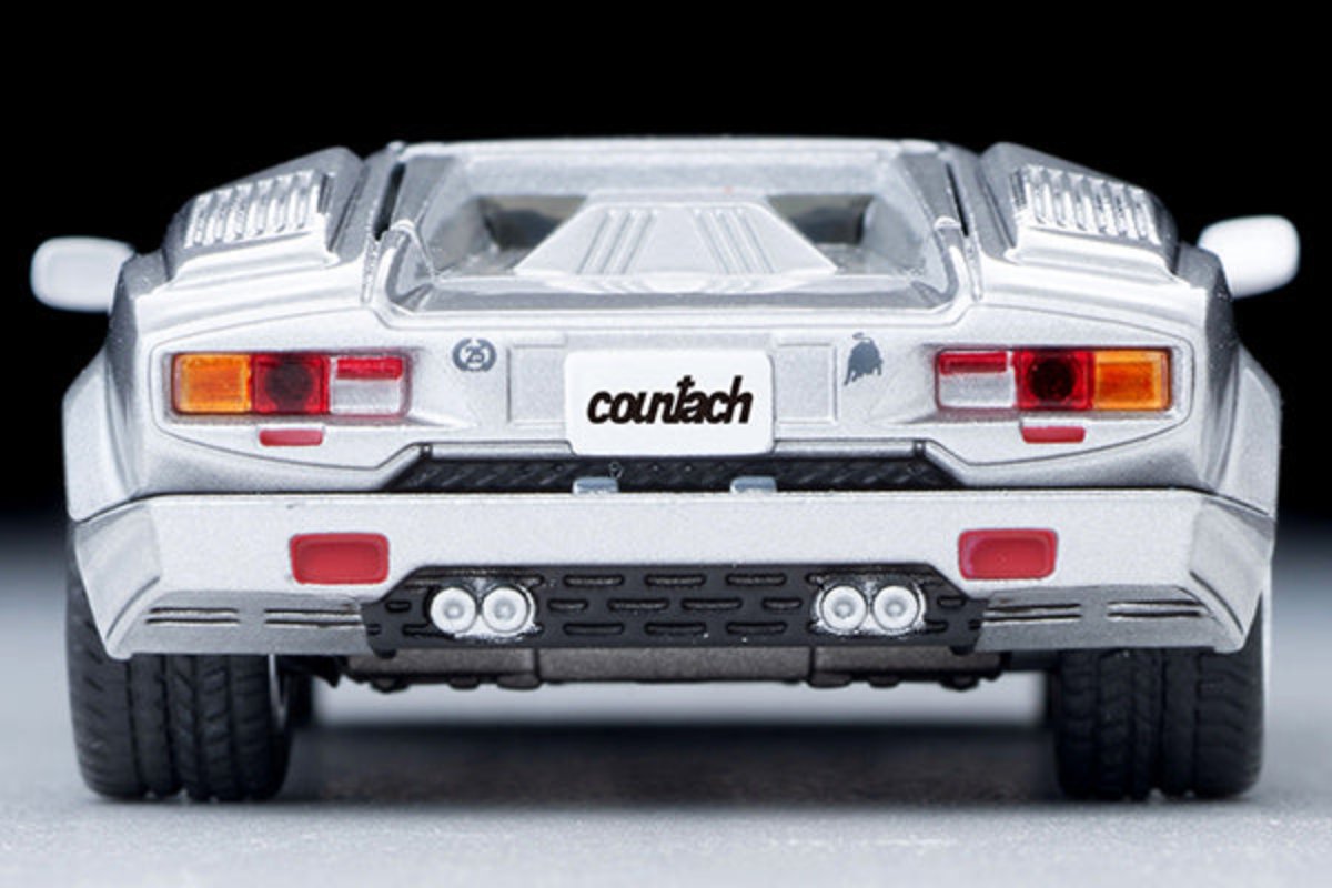 Tomytec TLVN 1:64 Lamborghini Countach 25th Anniversary (Silver