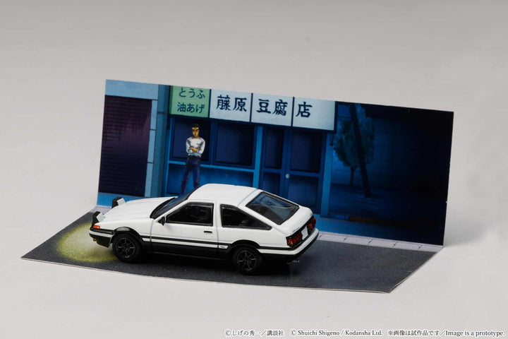 [Preorder] Hobby Japan 1:64 Toyota SPRINTER TRUENO (AE86)/ INITIAL D Takumi Fujiwara  VS Takeshi Nakazato HJDMD001C