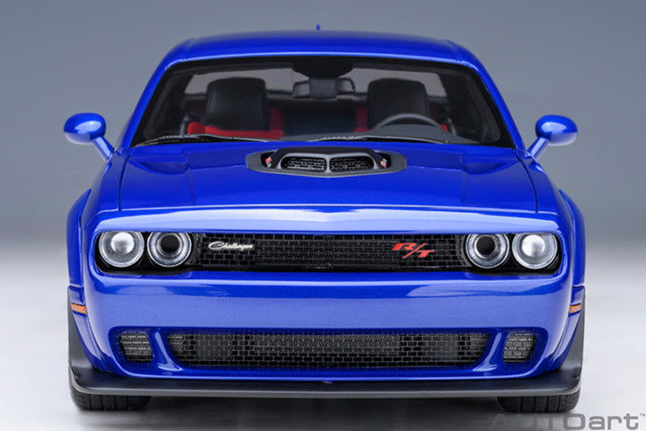 AUTOart 1:18 Dodge Challenger RT Scat Pack 2022 - Indigo Blue 71772