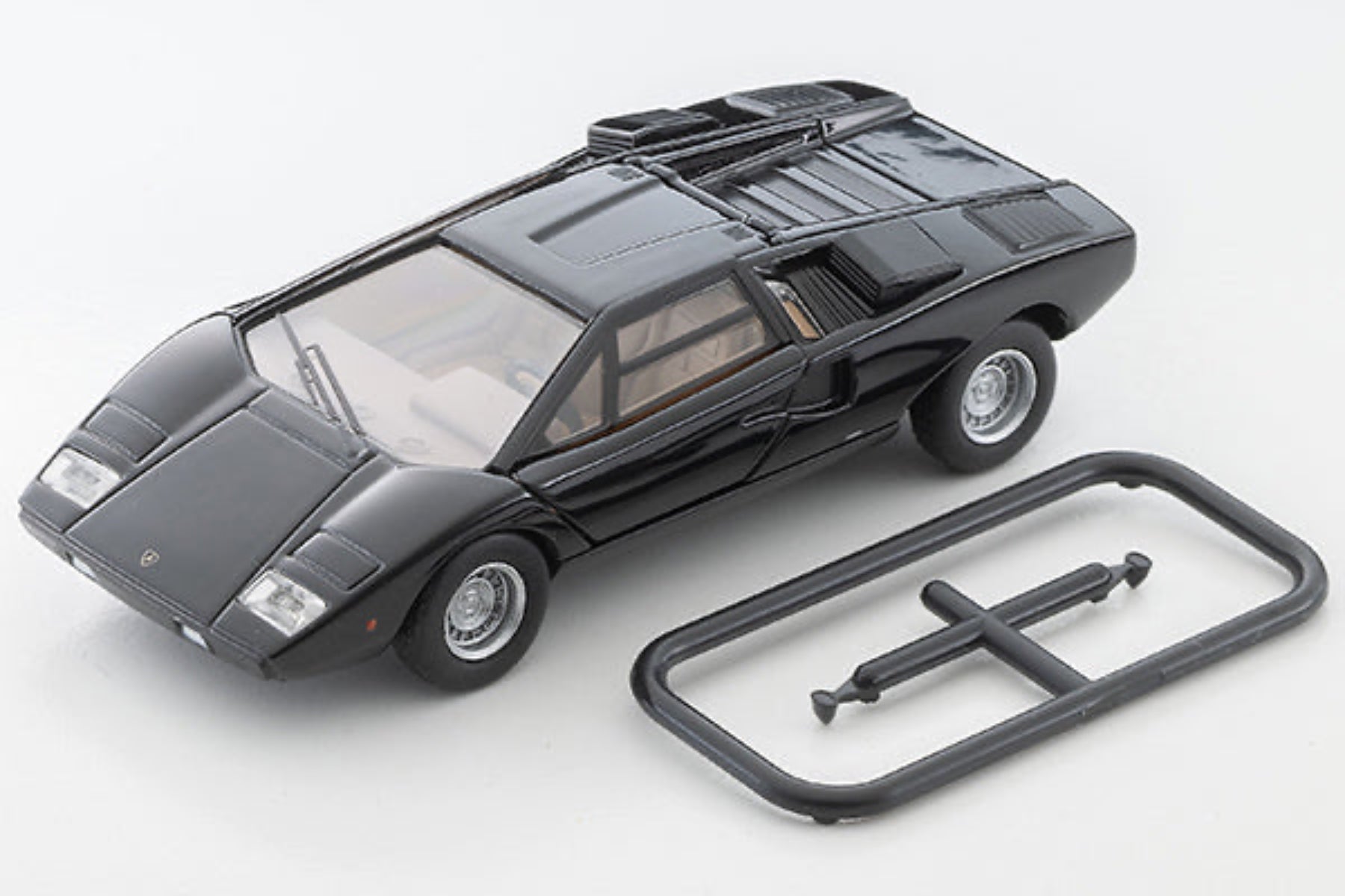 Tomytec TLVN 1:64 LV-N Lamborghini Countach LP400 (BLACK
