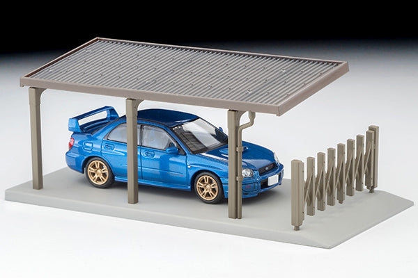 Tomytec TLVN 1:64 Tomicarama Vintage 09b Carport – Horizon Diecast