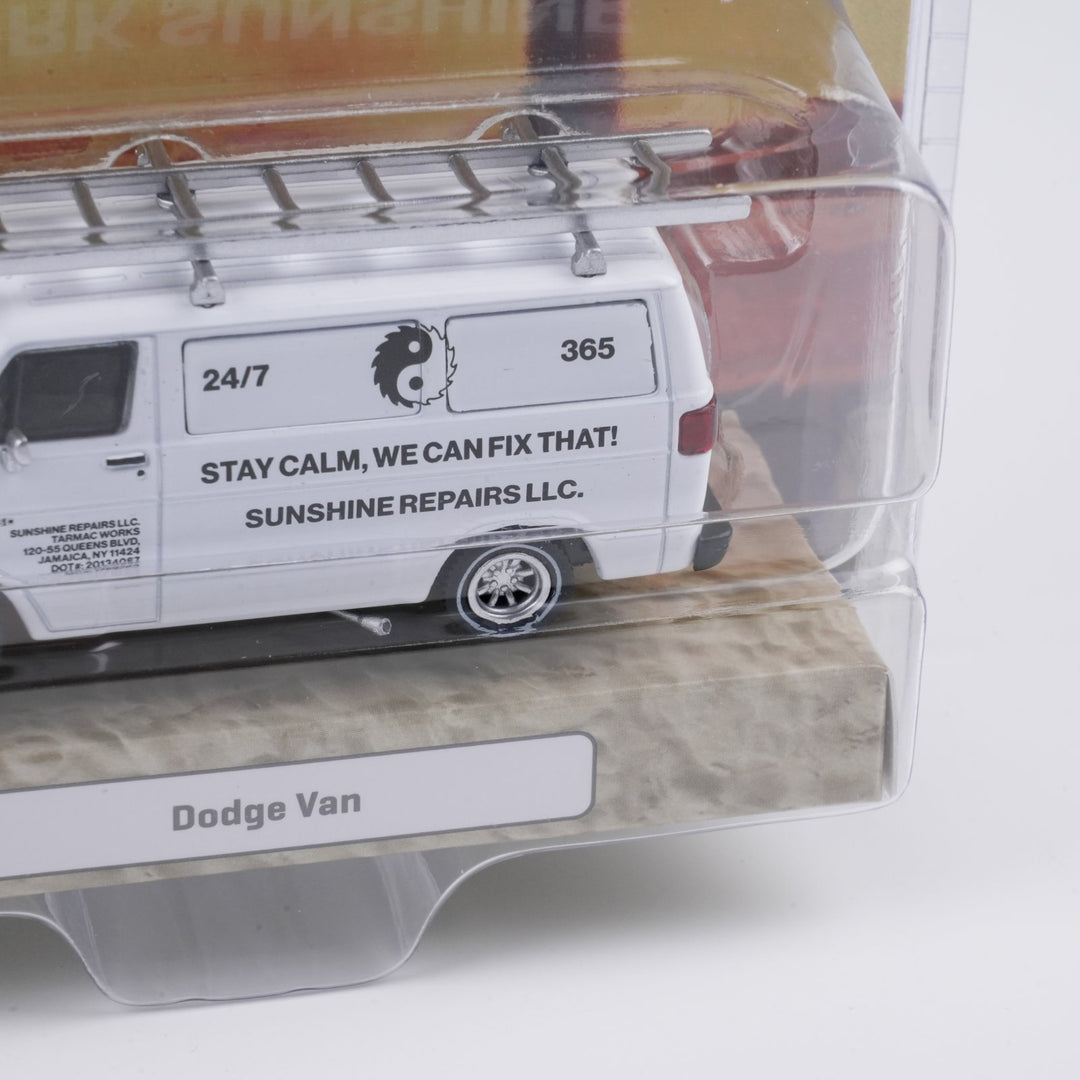 [Preorder] Tarmac Works 1:64 Dodge Van, New York Sunshine T64G-032-NYS