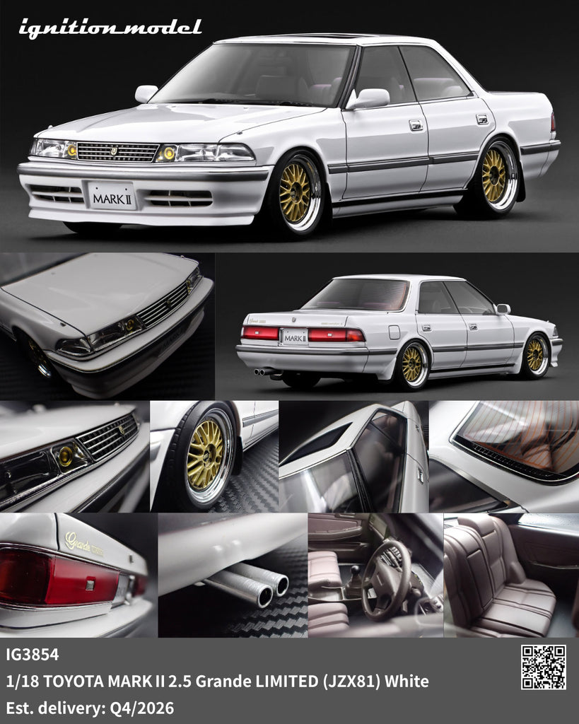Preorder] Ignition Model 1:18 TOYOTA MARKⅡ2.5 Grande LIMITED