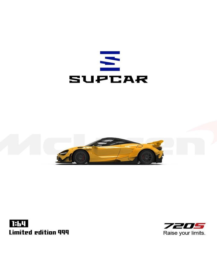 SUPCAR 1:64 McLaren 720S Yellow SC64032