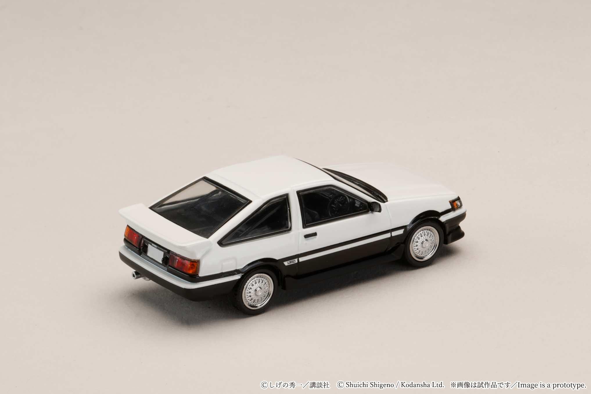 Hobby Japan 1:64 Toyota COROLLA LEVIN (AE86)/Initial D Wataru