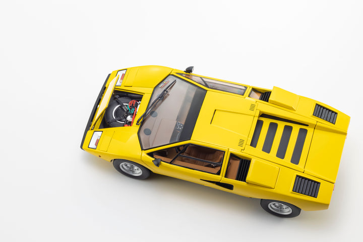 [Preorder] Kyosho 1:18 Lamborghini Countach LP 400 - Yellow 08321YT