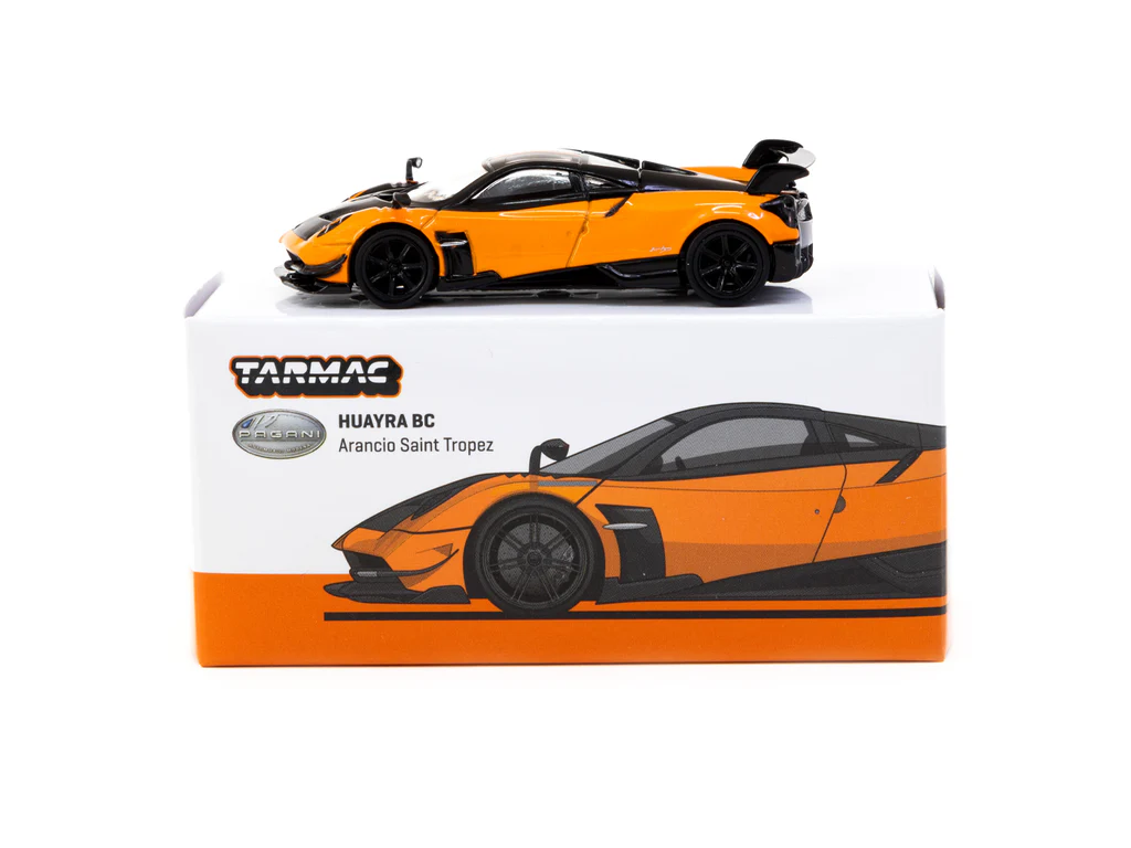 Tarmac Works 1:64 Pagani Huayra BC Arancio Saint Tropez T64G-TL014-OR
