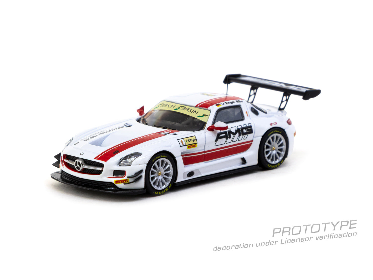Preorder] Tarmac Works 1:64 Mercedes-Benz SLS AMG GT3 Macau GT Cup
