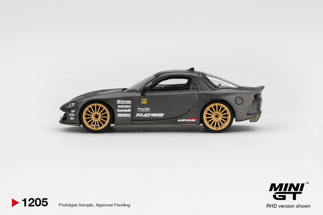 [Preorder] MINIGT 1:64 Mazda RX-7 RE-Amemiya Matsukiyo KOKU 3 Rotor NA-7 TAS 2025 Best Tuned Car Award MGT01205-BL