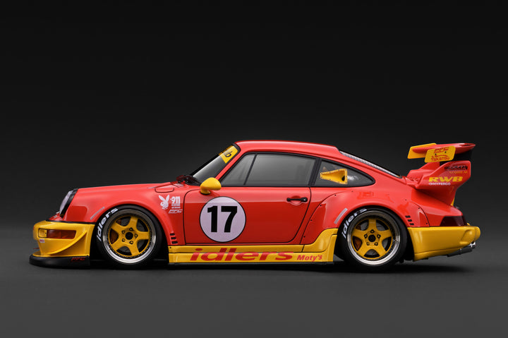 [Preorder] Ignition Model 1:18 RWB 964  Red / Yellow IG3948