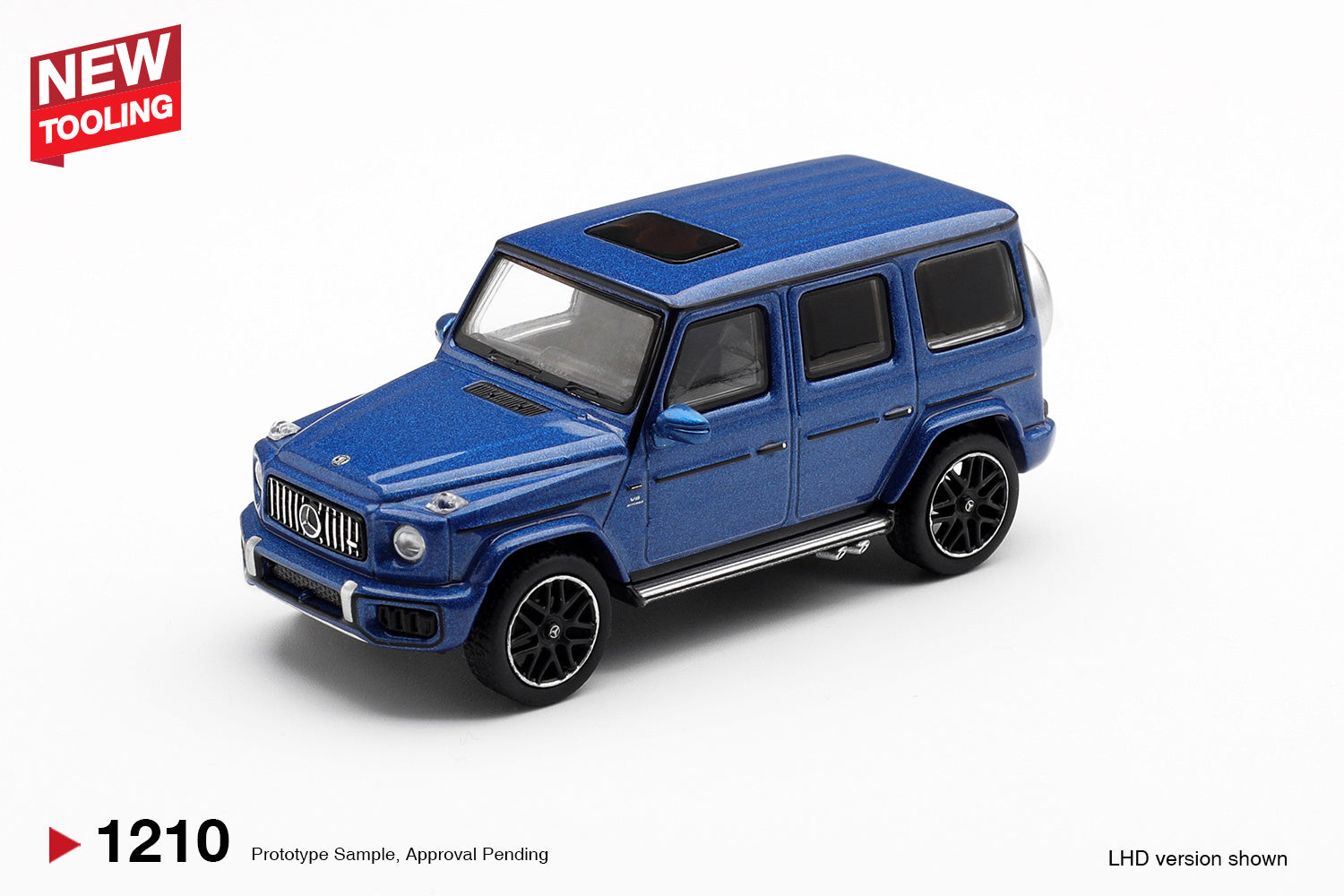 Preorder] MINI GT 1:64 Mercedes-AMG G 63 Metallic Blue MGT01210