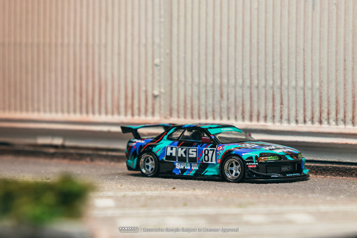 [Preorder] Tarmac Works 1:64 Nissan Skyline (R32) Widebody HKS T64G-061-HKS