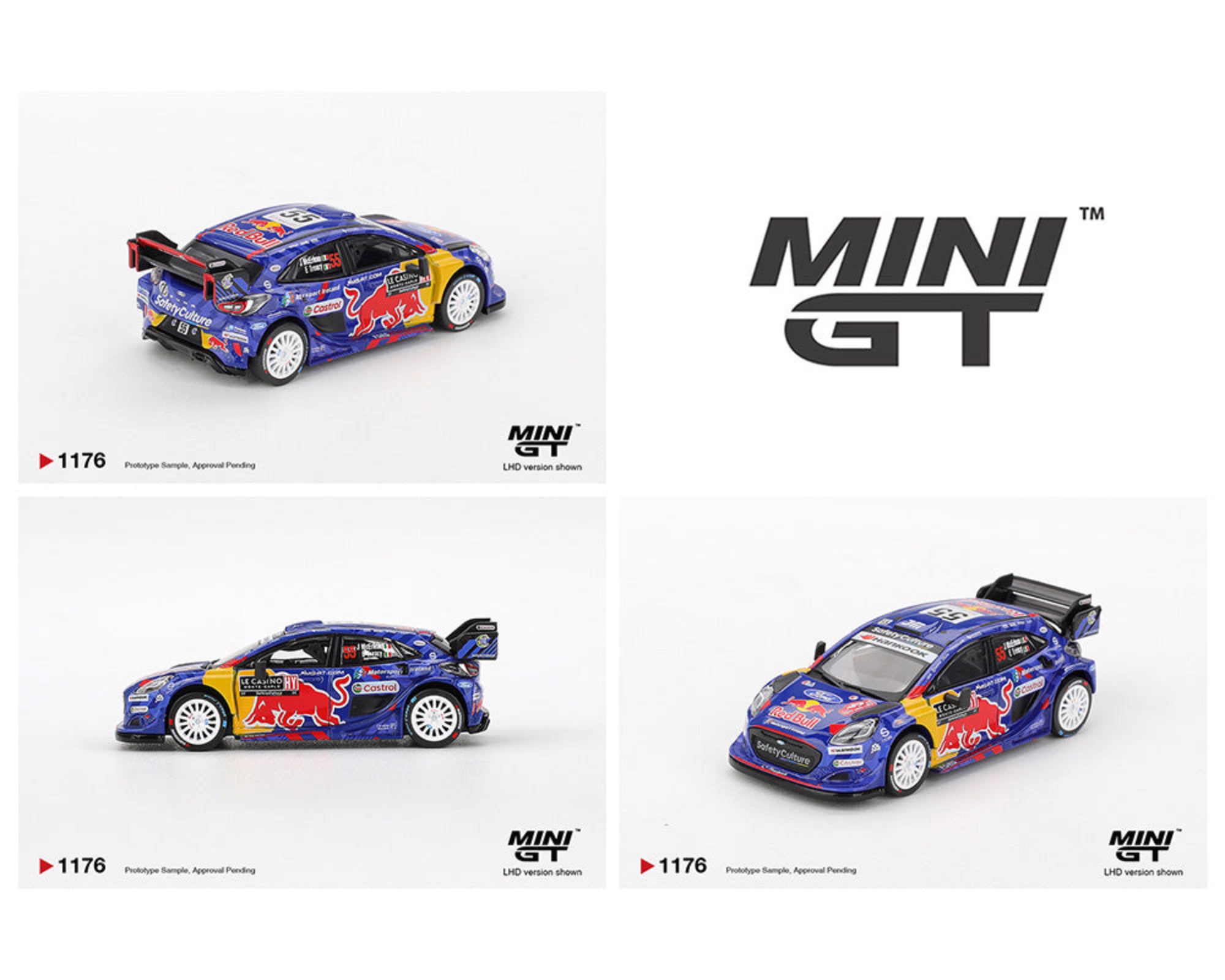 Preorder] Mini GT 1:64 Ford Puma Rally1 #55 M-Sport Ford WRT 2025