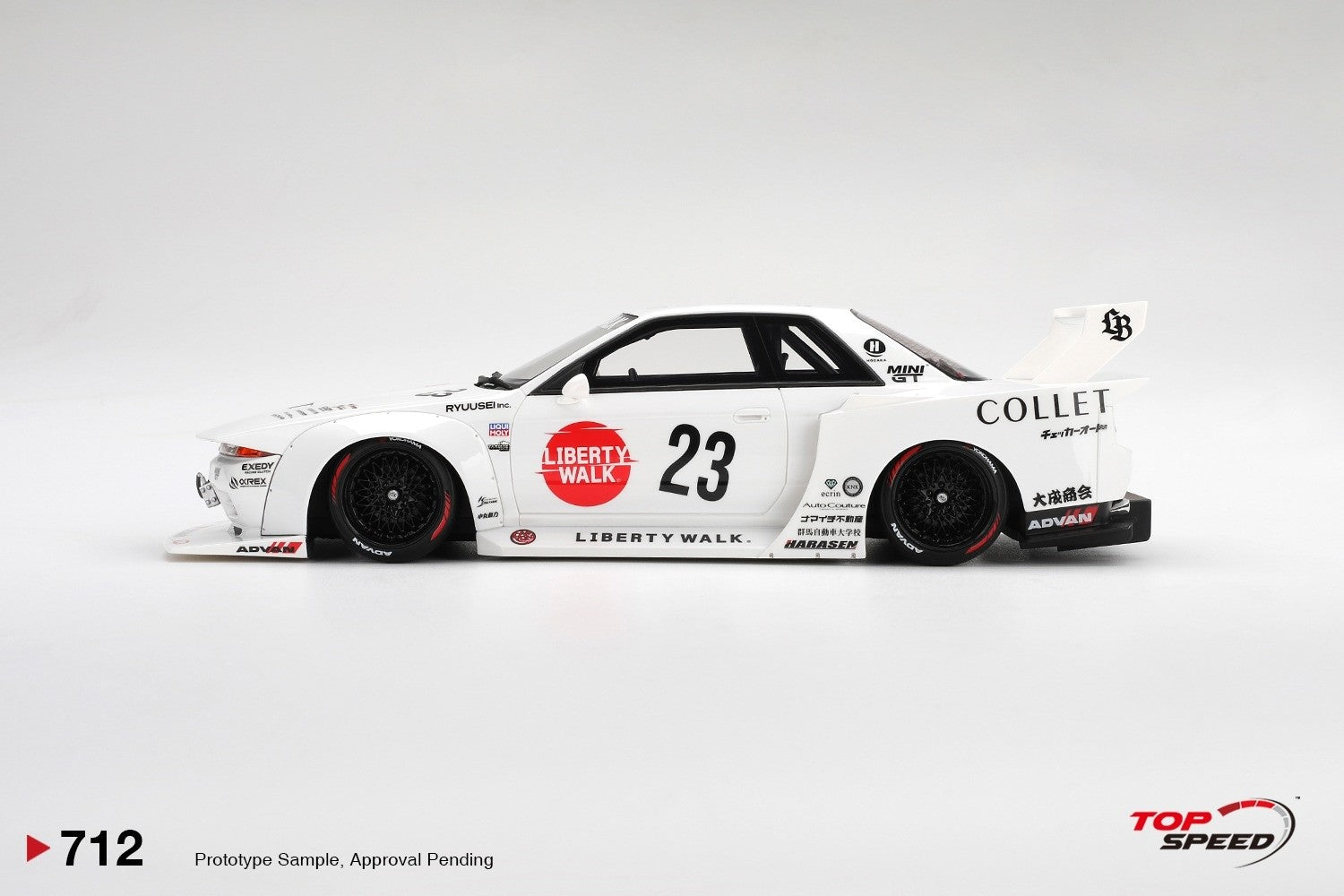 Preorder] Topspeed 1:18 LBWK Nissan Skyline GT-R (R32) Kaido Works