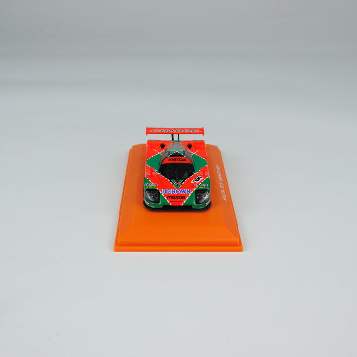 Kyosho 1:64 Mini Car &amp; Book Mazda 787B (NO.55) K07033B1-CL (Chinese Version) K07033B1-CL