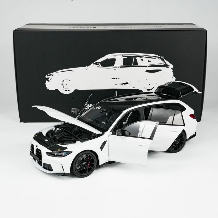 [Preorder] MINICHAMPS 1:18 BMW M3 TOURING - 2024 - ALPINE WHITE CLDC 113024018