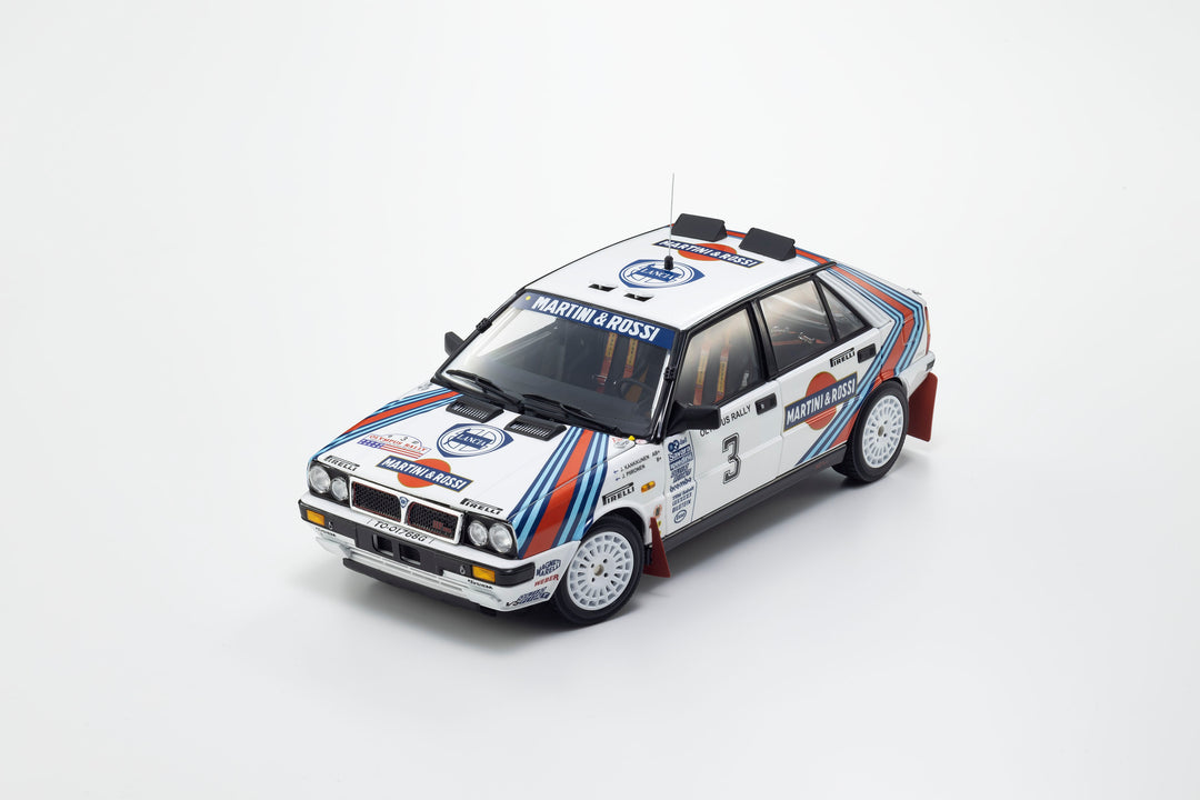 [Preorder] Kyosho 1:18 Lancia Delta HF 4WD 1987 Olympus Rally MARTINI ROSSI Nr. 3 08960E