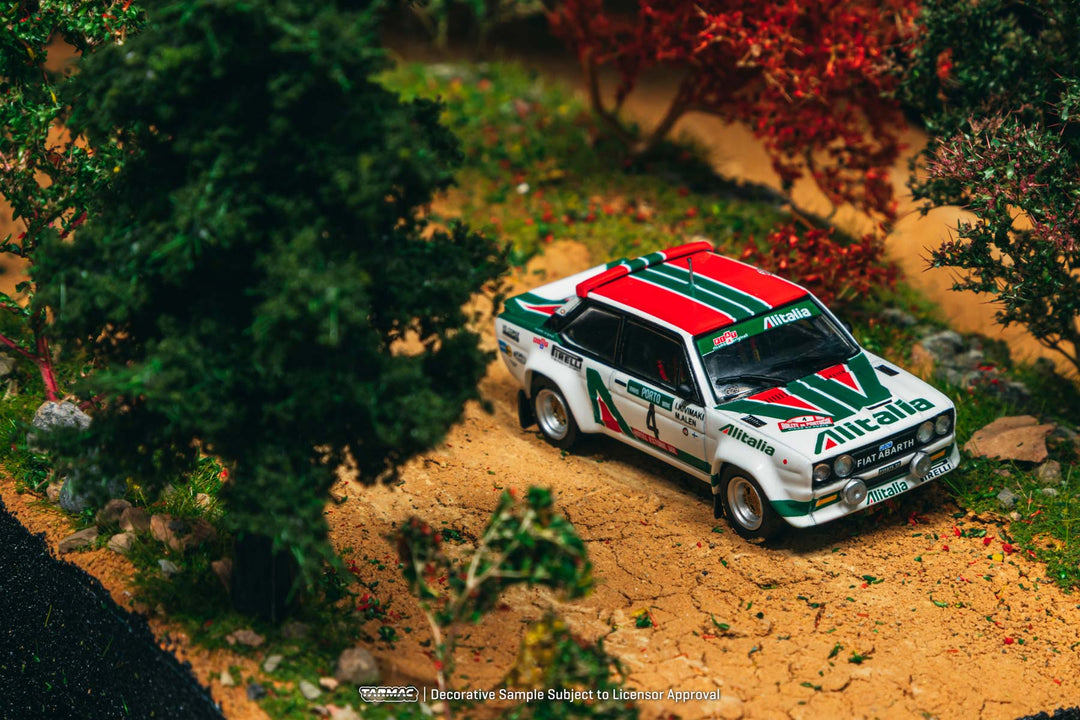 [Preorder] Tarmac Works 1:64 FIAT 131 ABARTH Rally Rallye de Portugal - Vinho do Porto T64-094-78RP04