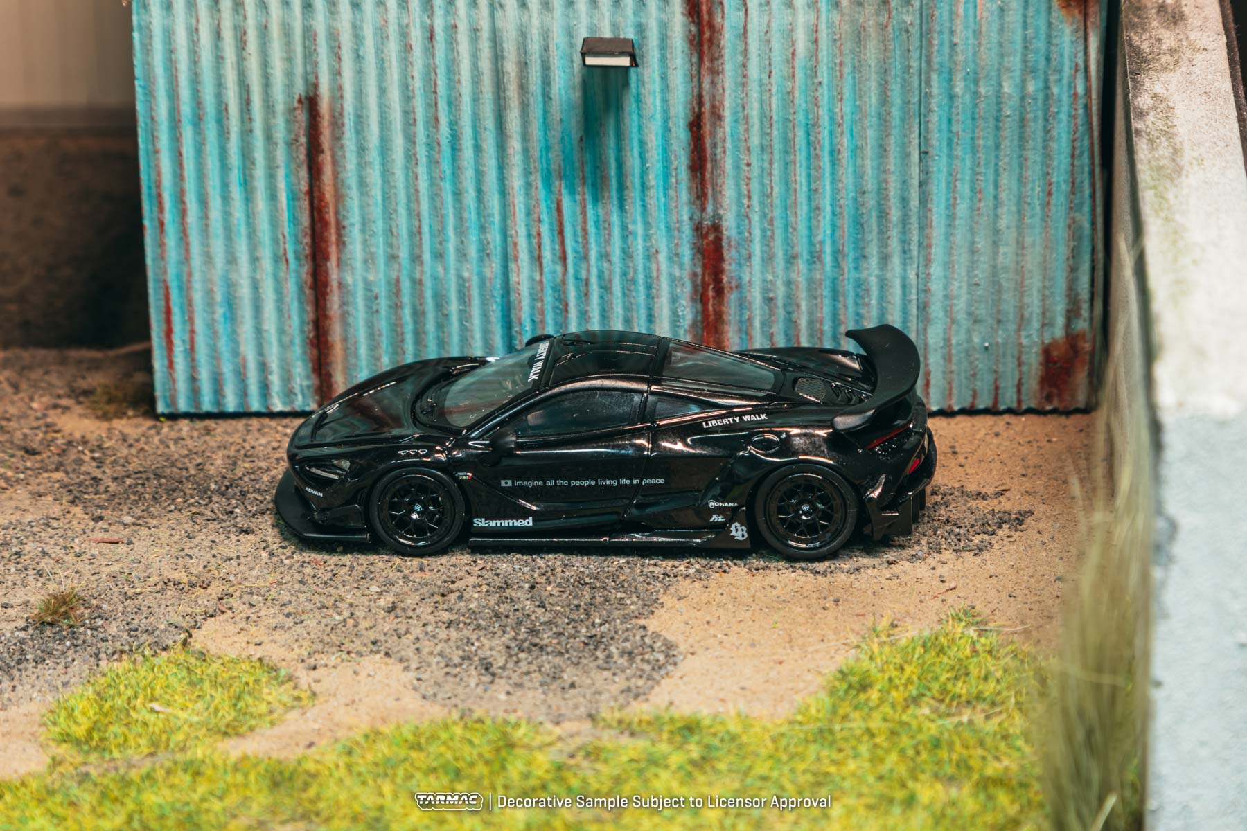 Preorder] Tarmac Works 1:64 LB-WORKS McLaren 720S Black T64-106-BK