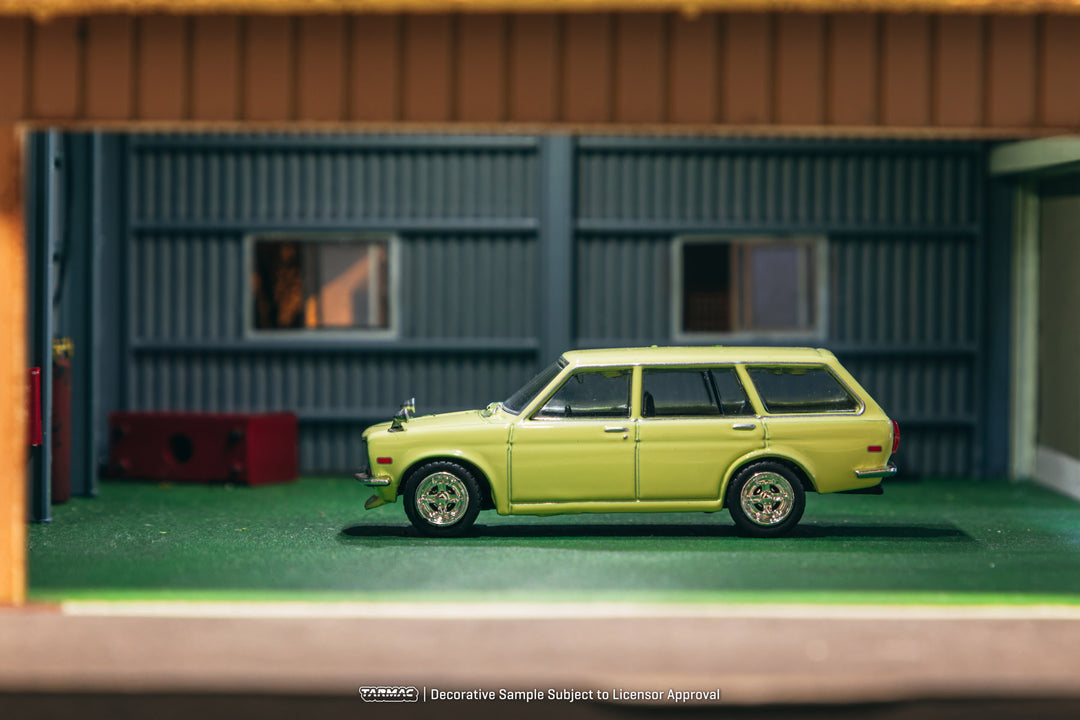 [Preorder] Tarmac Works 1:64 Datsun Bluebird 510 Wagon Yellow T64G-026-YL