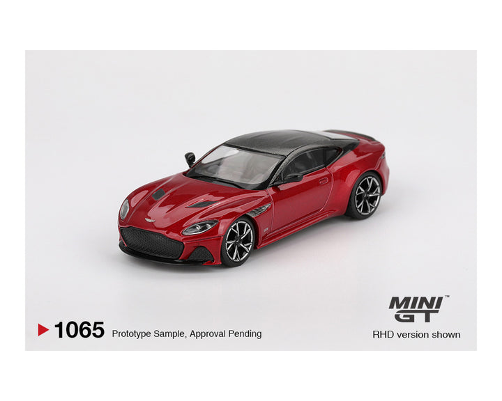 [Preorder] Mini GT 1:64 Aston Martin DBS – Hyper Red MGT01065