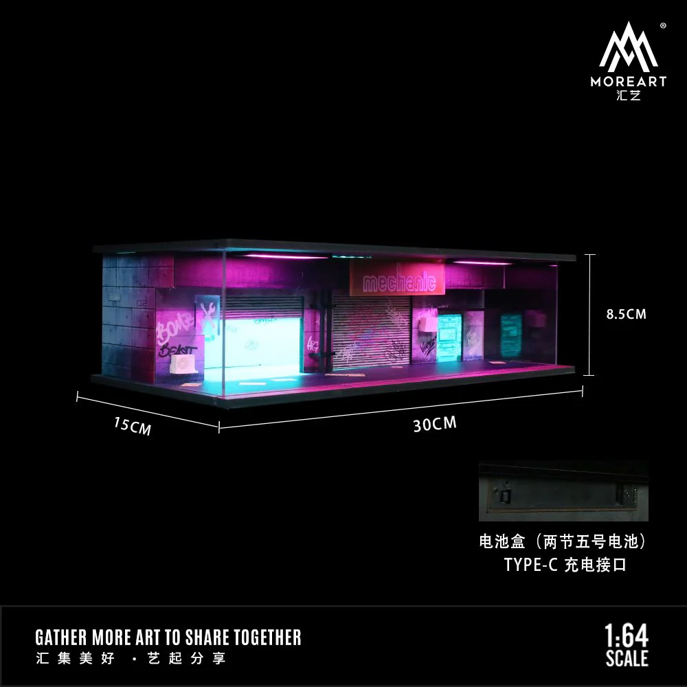 [Preorder] MoreArt 1:64 CYBERPUNK SERIES 02 SCENE MODEL MO914302