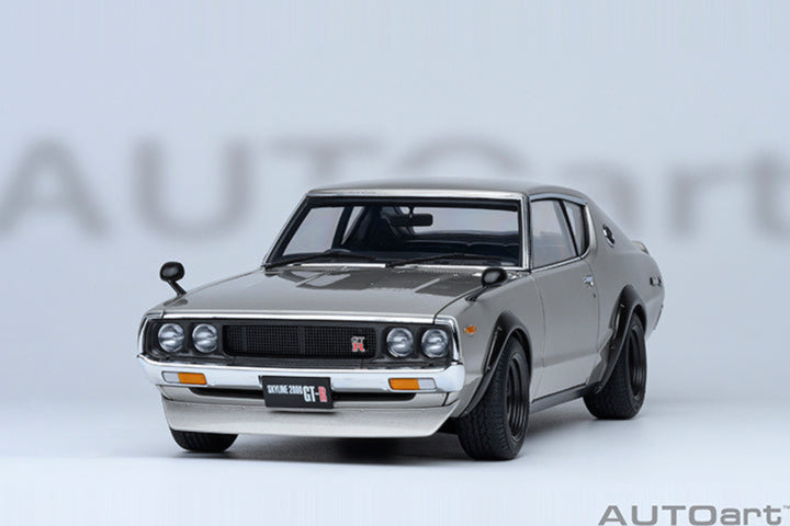 AUTOart 1:18 Nissan Skyline 2000 GT-R (KPGC110) - Silver 77466