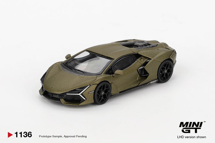 [Preorder] MINIGT 1:64 Lamborghini Revuelto Verde Gea Matte MGT01136-BL