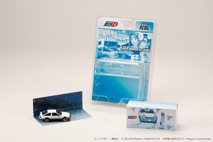 [Preorder] Hobby Japan 1:64 Toyota SPRINTER TRUENO (AE86)/ INITIAL D Takumi Fujiwara  AND Natsuki Mogi HJDMD001F