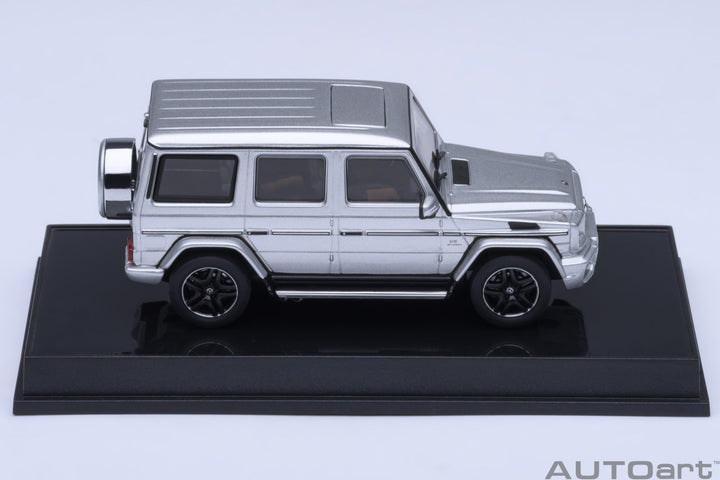 [Preorder] AutoArt 1:64 Mercedes-AMG G63 2017 (Iridium Silver) 20114