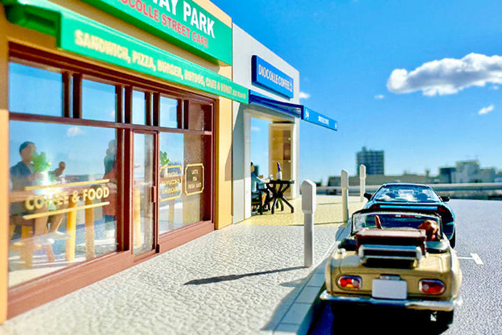 [Preorder] Tomytec TLVN 1:64 Diocolle CarSnap 27a Cafe Terrace 2 (Honda S800 included)