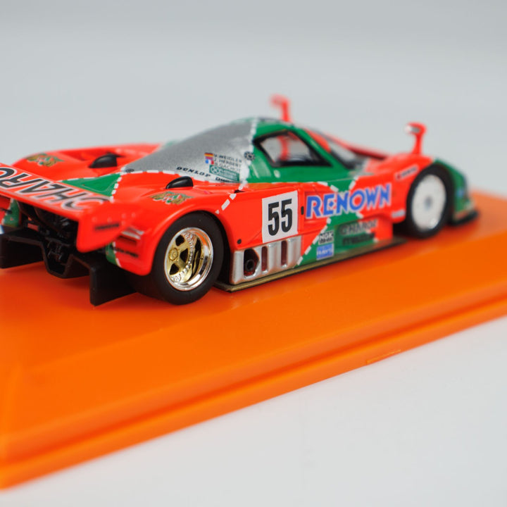 Kyosho 1:64 Mini Car &amp; Book Mazda 787B (NO.55) K07033B1-CL (Chinese Version) K07033B1-CL