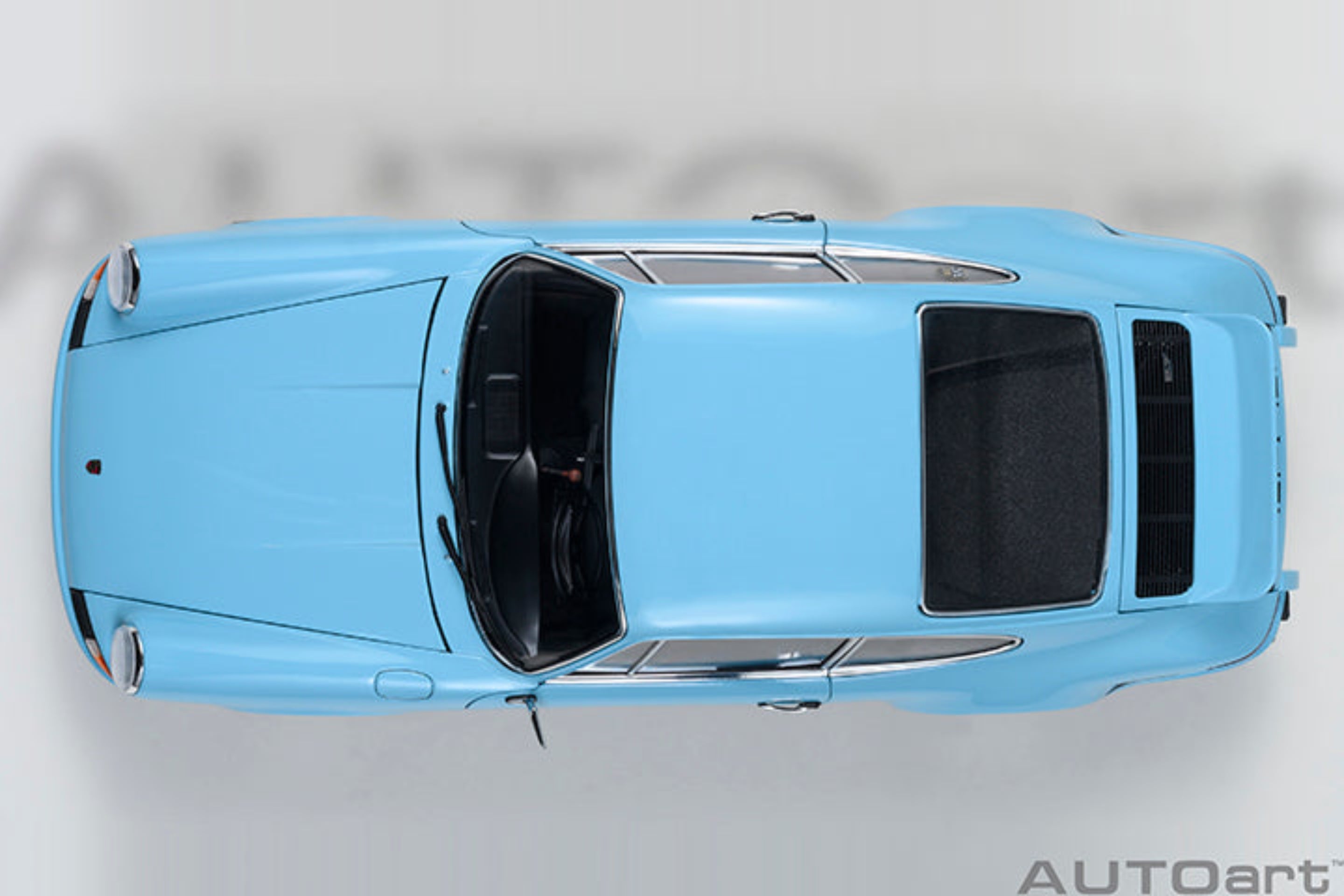 AUTOart 1:18 Porsche 911 Carrera 2.7 RS Gulf Blue/Black Stripes