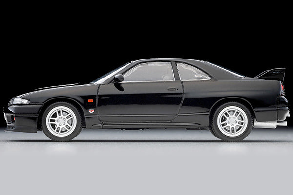 Tomytec TLVN 1:64 Nissan Skyline GT-R V-spec (black) 1995 LV-N308d