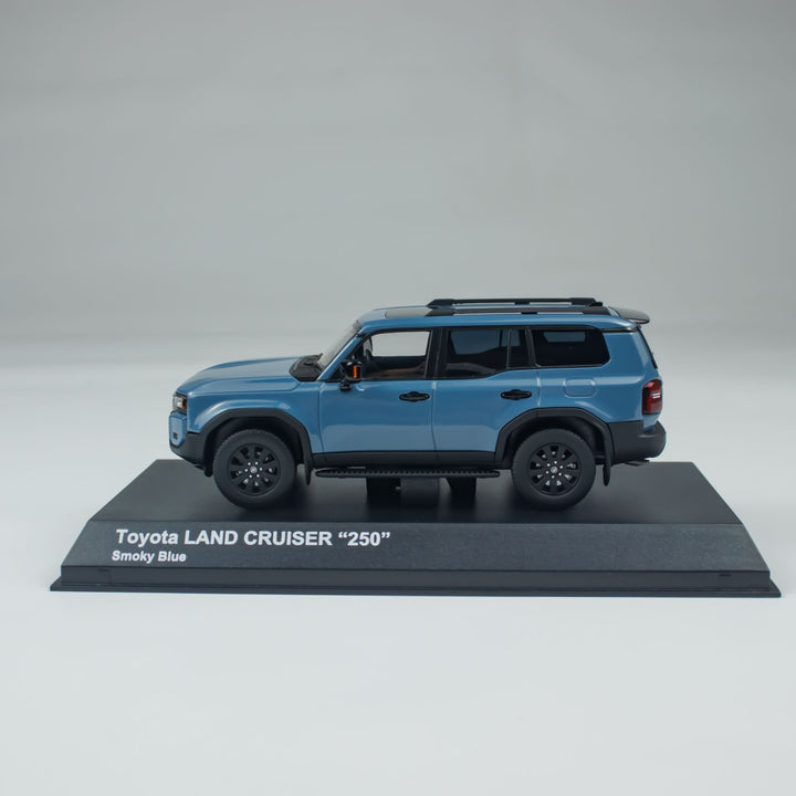 [Online Only] Kyosho 1:43 Toyota Land Cruiser 250 ZX 18inch Alloy Wheels Smoky Blue KS03927SB