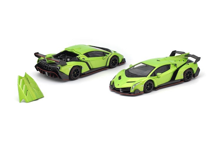[Preorder] POPRACE 1:64 LAMBORGHINI VENENO VERDE ITHACA PR640532