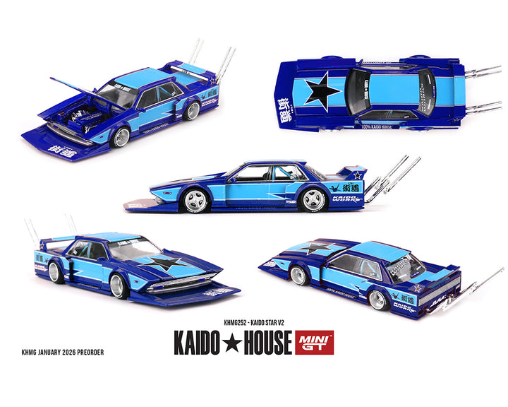 [Preorder] Kaido House x Mini GT 1:64 KAIDO STAR V2 KHMG252
