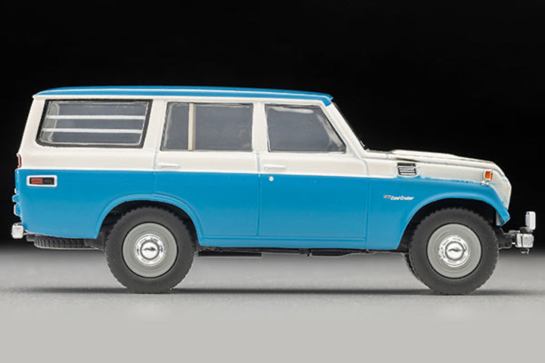 [Preorder] Tomytec TLVN 1:64 Toyota Land Cruiser FJ56V (White/Blue) LV-104d
