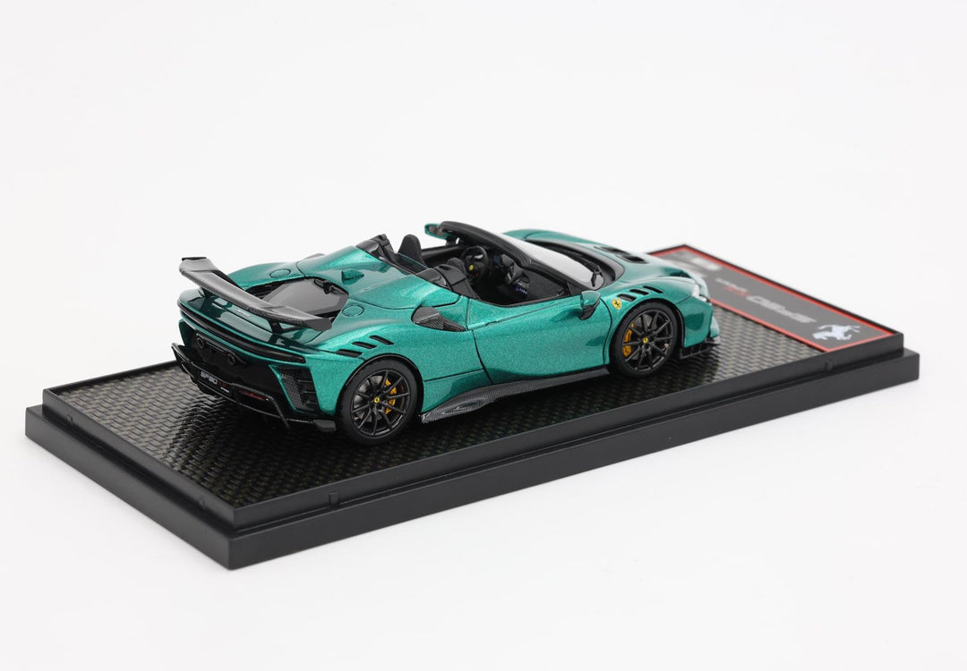 BBR Model 1:43 Ferrari SF90 XX Spider Verde Gioiello CERCHI CARBONIO BBRC286H