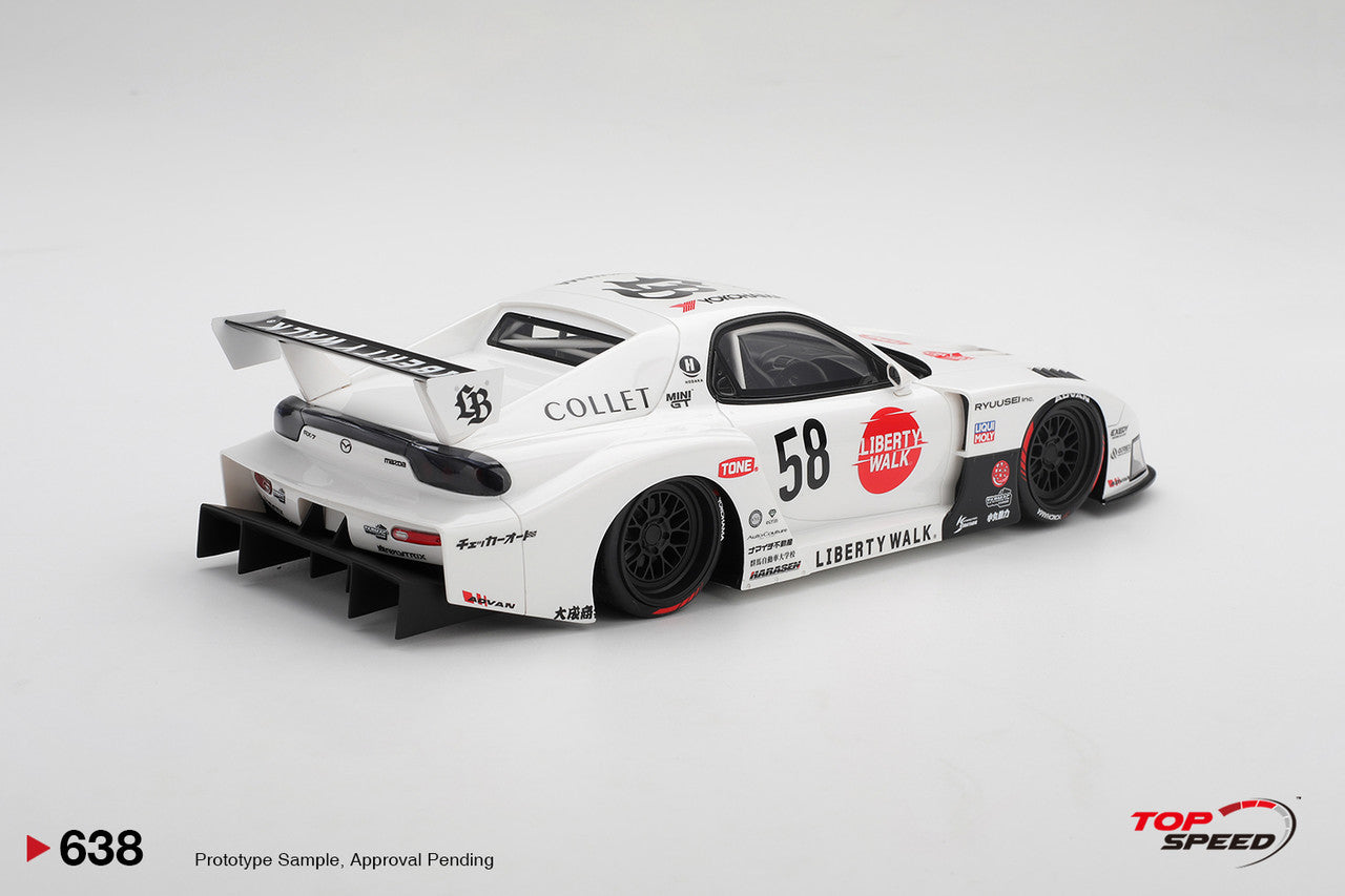Preorder] Topspeed 1:18 Mazda RX-7 LB-Hinomaru TS0638 – Horizon