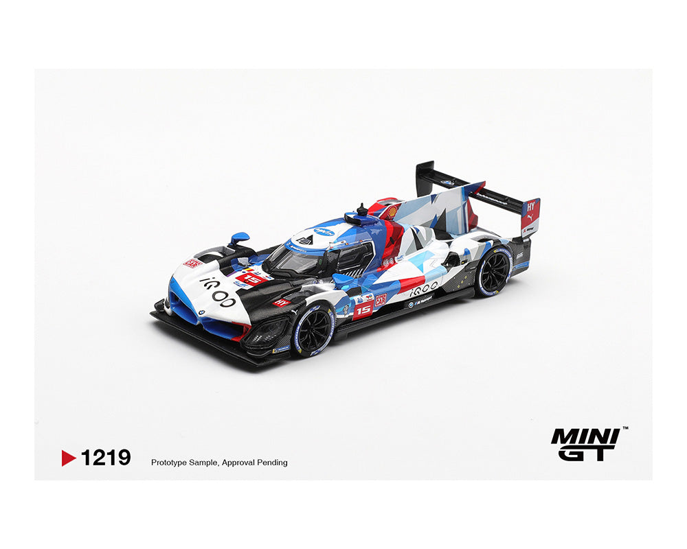 Preorder] Mini GT 1:64 BMW M Hybrid V8 Hypercar #15 BMW M TEAM WRT