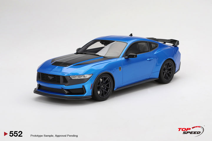 [Preorder] Topspeed 1:18 Ford Mustang Dark Horse 2024 Grabber Blue TS0552