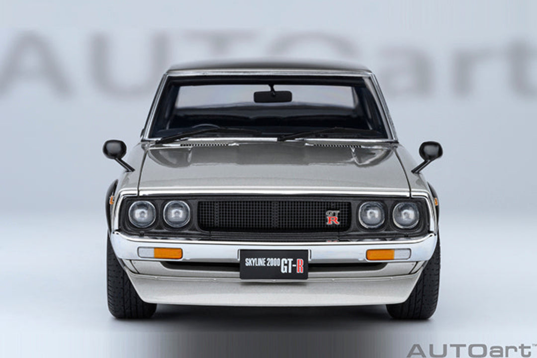 AUTOart 1:18 Nissan Skyline 2000 GT-R (KPGC110) - Silver 77466