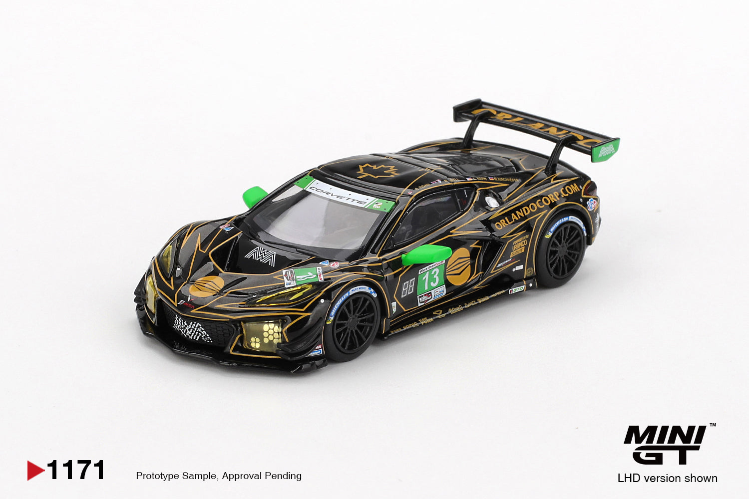Preorder] Mini GT 1:64 Chevrolet Corvette Z06 GT3.R #13 AWA 2025