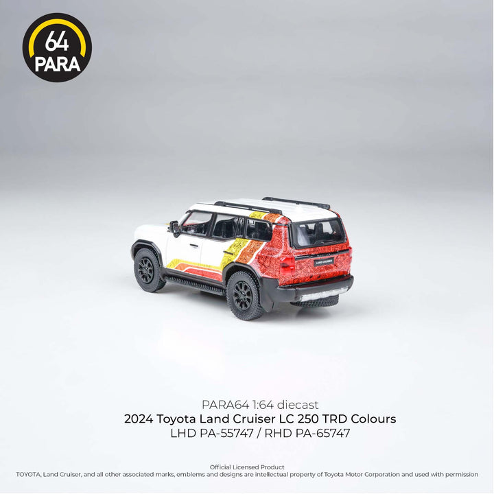 PARA64 1:64 2025 Land Cruiser 250 Prado TRD Colours PA-55747