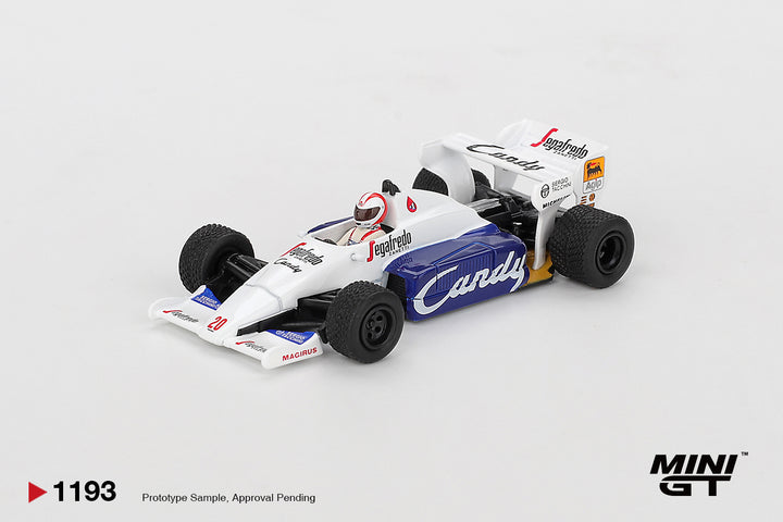 [Preorder] MINIGT 1:64 Toleman TG184 #20 Johnny Cecotto 1984 Monaco Grand Prix MGT01193-BL