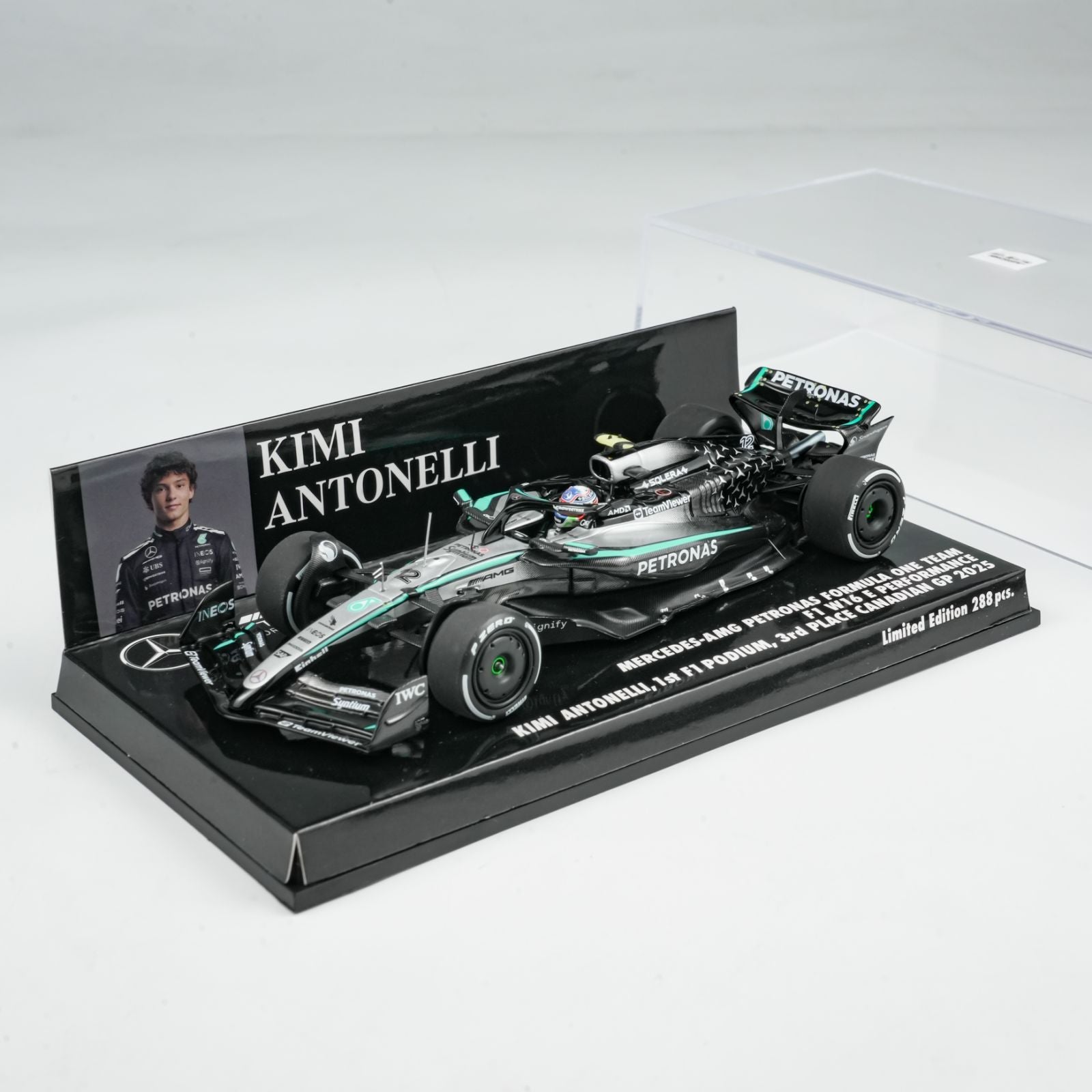 MINICHAMPS 1:43 MERCEDES AMG PETRONAS FORMULA ONE TEAM F1 W16 E