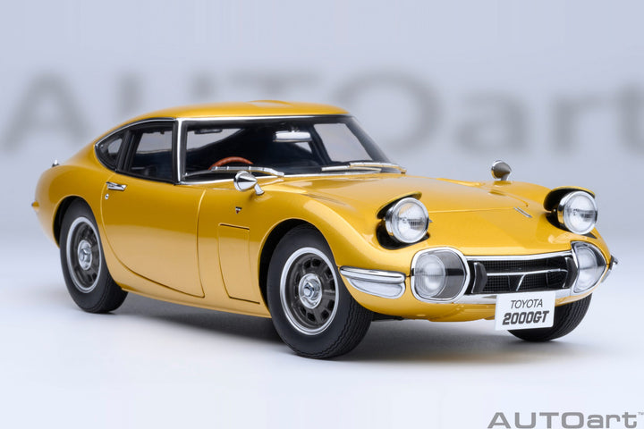 [Preorder] AUTOart 1:18 Toyota 2000GT 1967 Gold 79549