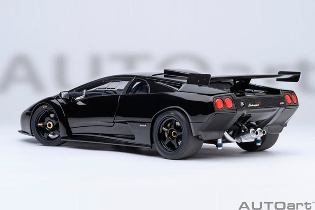 [Preorder] AUTOart 1:18 Lamborghini Diablo GT-R   - Deep Black 79137